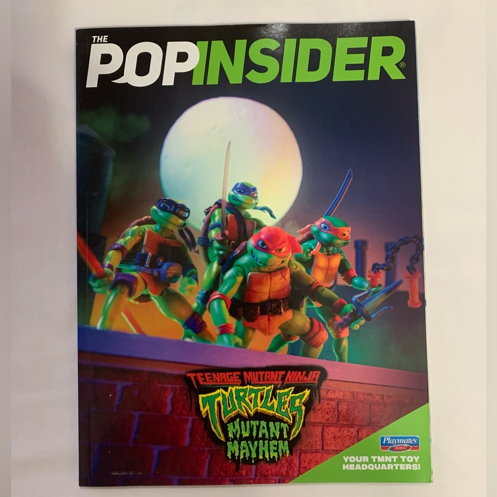 The PopInsider “Teenage Mutant Turtles Mutant Mayhem” Summer 2013 Magazine